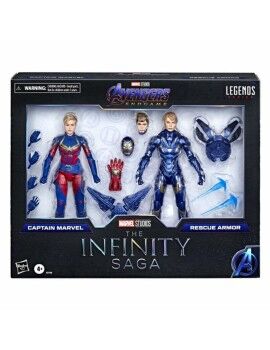 Figuras de Ação Hasbro Legends Infinity Captain Marvel Casual
